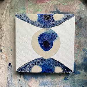 Indigo XXIV by Margaret Fronimos 