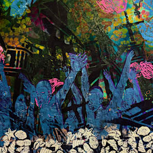 Lake Lanier (Black American Mermaids) by Zsudayka Nzinga