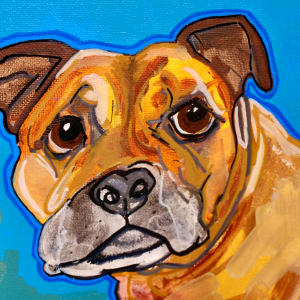 Buddy the Dog (Commission) by Stefanie Spivak-Birndorf 