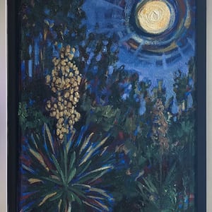 Enviable Garden, 12” x 9”, 2021, oil on canvas, $195