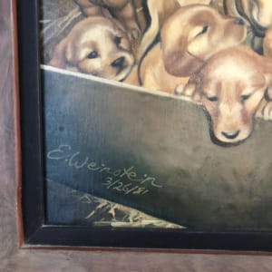 Golden Labs  Image: The signiture and date.