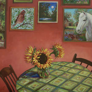 Birthday Sunflowers by Emily Eve Weinstein, Image 1.