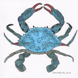 Zentangle Crab