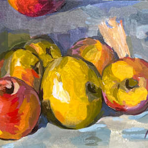 Paul Cezanne (Apples) Mastercopy by Maxwell Roath, Image 1.