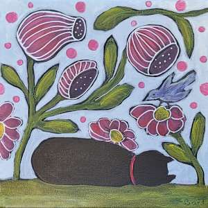 Cat Nap by Sylvie Bart