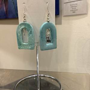 Earrings by Angelia Wilson, Image 1.