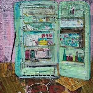 Green Refrigerator by Angelia Wilson, Image 1.