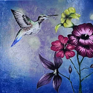 Gilded Blue by Angelia Wilson, Image 1.