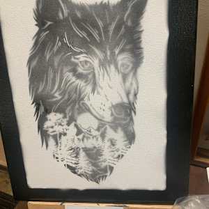 Wolf by Angelia Wilson, Image 1.