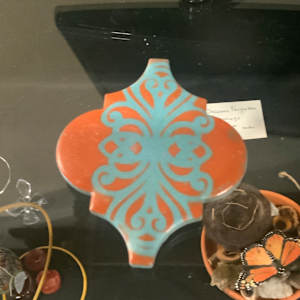 Tile trivet by Angelia Wilson, Image 1.