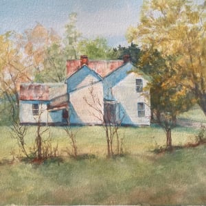 Farmhouse in Spring by Karla Brady
