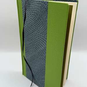 Green and Blue Artist Journal by Kelly K. Pontoni 