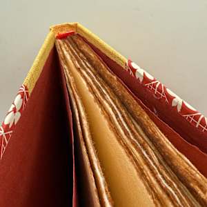 Yellow, Orange Flower Artist Journal by Kelly K. Pontoni 