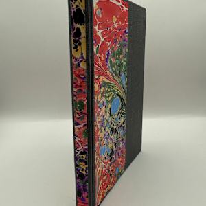 Gray and Marbled Artist Journal by Kelly K. Pontoni 