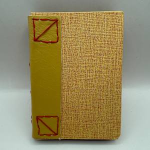 Yellow and Orange Blank Journal by Kelly K. Pontoni
