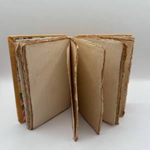 Yellow and Orange Blank Journal by Kelly K. Pontoni 