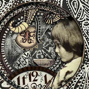 A Space In Time (Alice in Wonderland) by Kelly K. Pontoni 
