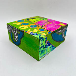 Lime + Blue by Kelly K. Pontoni 