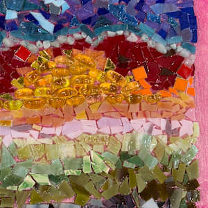 The Sun Will Rise Again Lilac People by Kelly K. Pontoni 