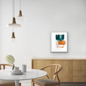 emerald I by Simone Christen  Image: how it could look on the wall