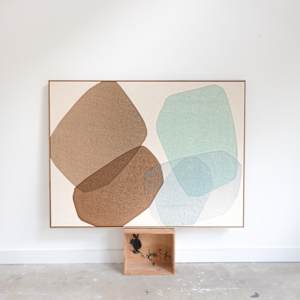 leather & sky by Simone Christen  Image: in the studio