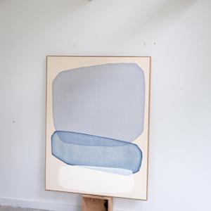 into the blue by Simone Christen  Image: in the studio