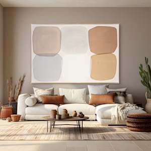 down to the river by Simone Christen  Image: how it could look in a room (mock up)