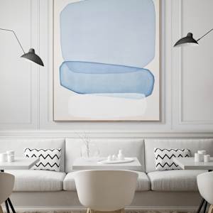 into the blue by Simone Christen  Image: how it could look in a space