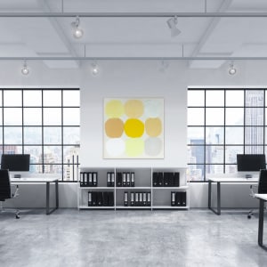 soleil by Simone Christen  Image: how it could look in a workspace