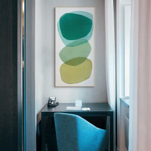 pond-ering by Simone Christen  Image: how it could look on the wall