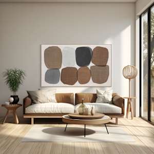 rooted in the unseen by Simone Christen  Image: how it could look on the wall