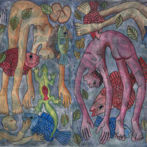 Carried By The Tide by George Camille