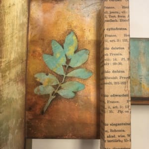 Botanical Blue Bronze by Cheryl Holz 
