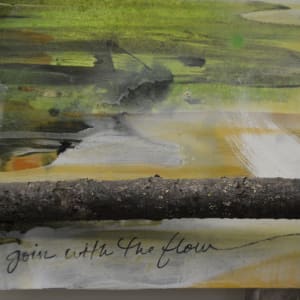 Green Flow Totem by Cheryl Holz