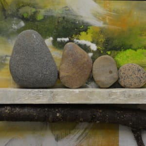 Green Flow Totem by Cheryl Holz