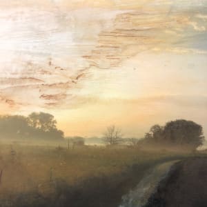Springbrook Summer Solstice Sunrise: Walking the Prairie by Cheryl Holz 