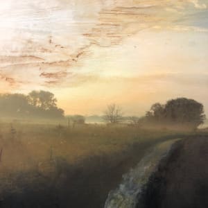 Springbrook Summer Solstice Sunrise: Walking the Prairie by Cheryl Holz 