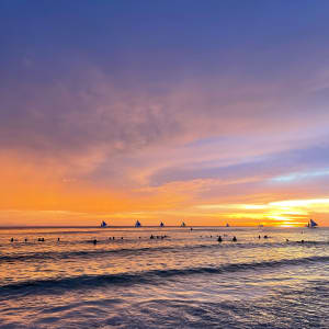 Boracay Sunset by Razielle Araos Seguritan, RN