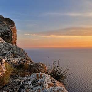 Angelokastro by John Sampson