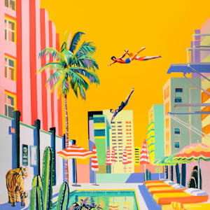 Ruth Mulvie, Night In Madrid by Da Silva Gallery / GALLERyLABS