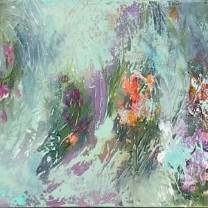 Promise of Spring by Julie Anna Lewis  Image: Promise of Spring 24"x72"