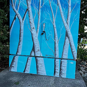 A Stand of Birches by Scott Froeschl 