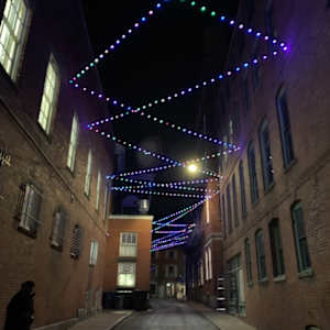 Higginson Alley Lights by Available Light Retonica 