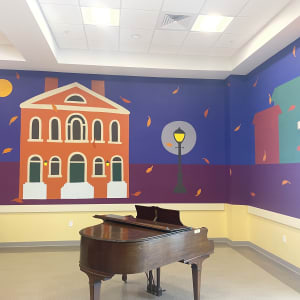 Community Life Center Mural by Anna Dugan 