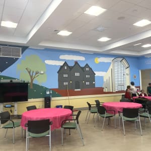 Community Life Center Mural by Anna Dugan 