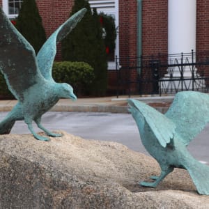 Two Seagulls by Beverly Benson Seamans