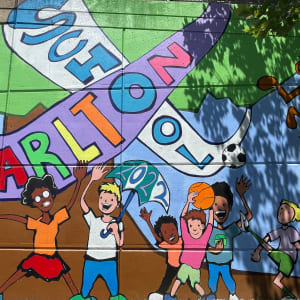 Carlton School Mural by Bruce Orr
