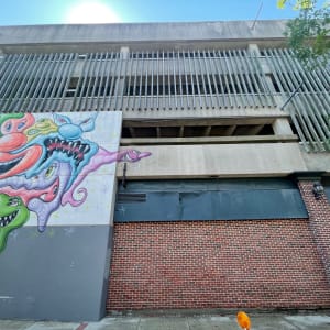 Museum Place Garage Mural by Kenny Scharf 