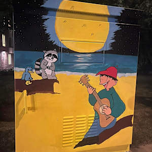 Beach Fun Tonight by Nilton Macedo