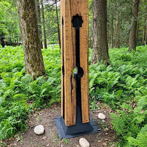 Leslie's Retreat Rotating Sculpture Garden by Joseph Chirchirillo, Roger Douglass Rice, Shawn Farrell, Christopher Froehlich, Joseph Gray, Jack Howard-Potter, James Kitchen  Image: Christopher Froehlich - The Four Directions